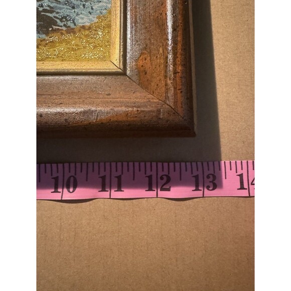 VTG Geese Framed Picture Custom Made House N Home Fabric Waterfowl Birds - Picture 7 of 10